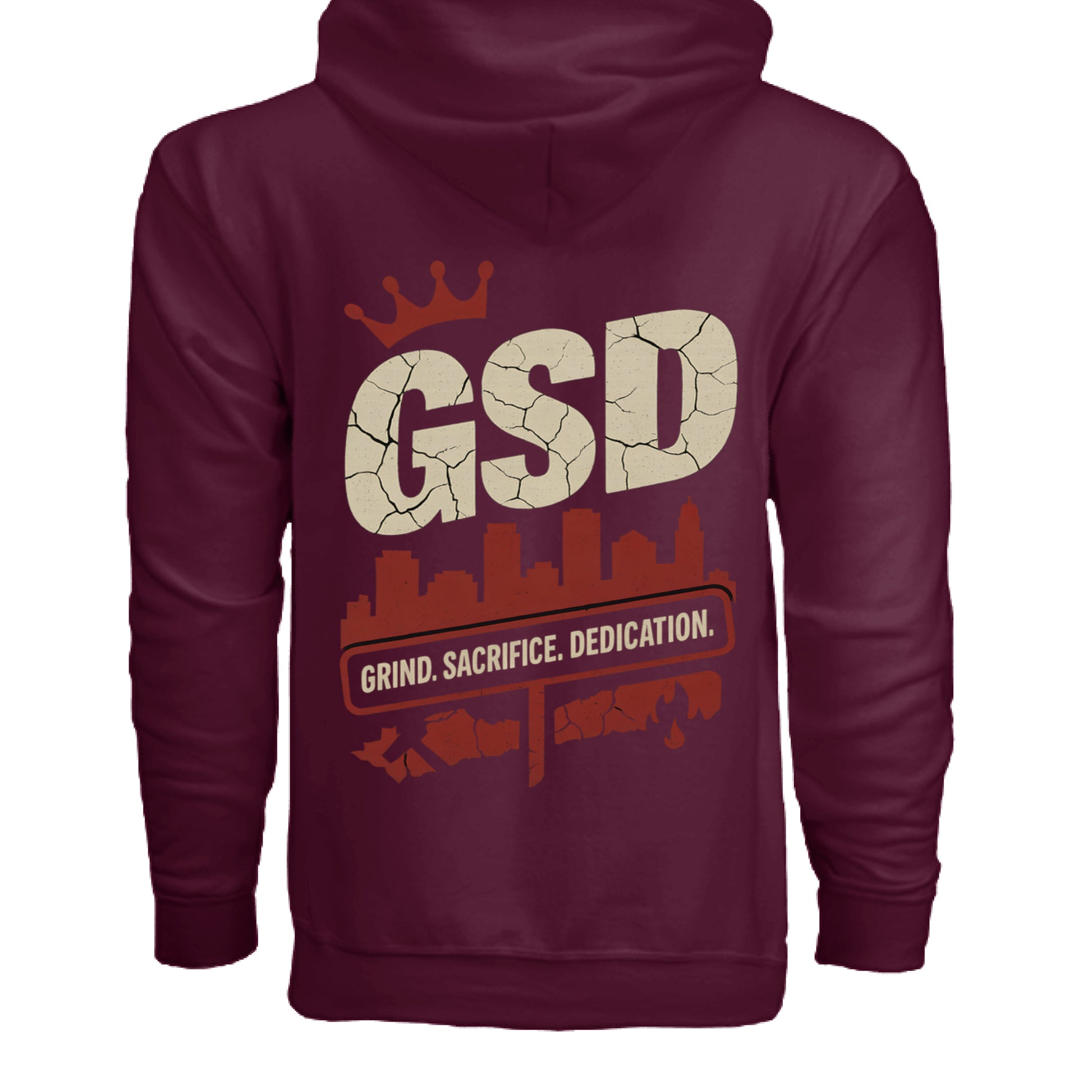 MAROON - BACK